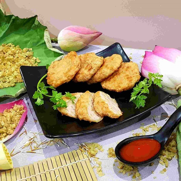 Đầu tuần làm mẻ chả cốm thơm ngon, chuẩn vị truyền thống ẩm thực Hà thành-2