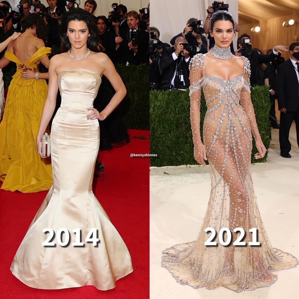 Trước bộ đồ mỏng như cánh ve khoe trọn body, chẳng ngờ Kendall Jenner từng có quá khứ kín đáo nhường này tại Met Gala-1