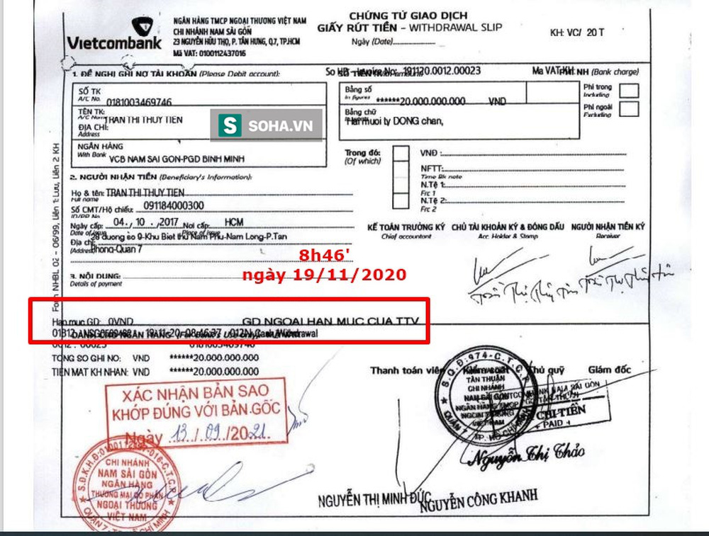 Thủy Tiên sáng rút 20 tỷ tiền mặt ở Sài Gòn, trưa rút 10 tỷ tại Huế, dân mạng phân tích 3 điểm bất thường-2