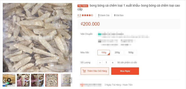 Bộ phận đắt nhất trên con cá giá 200.000 đồng/100 gram, được ví sánh ngang với tổ yến” nhưng nhiều người vứt bỏ-2