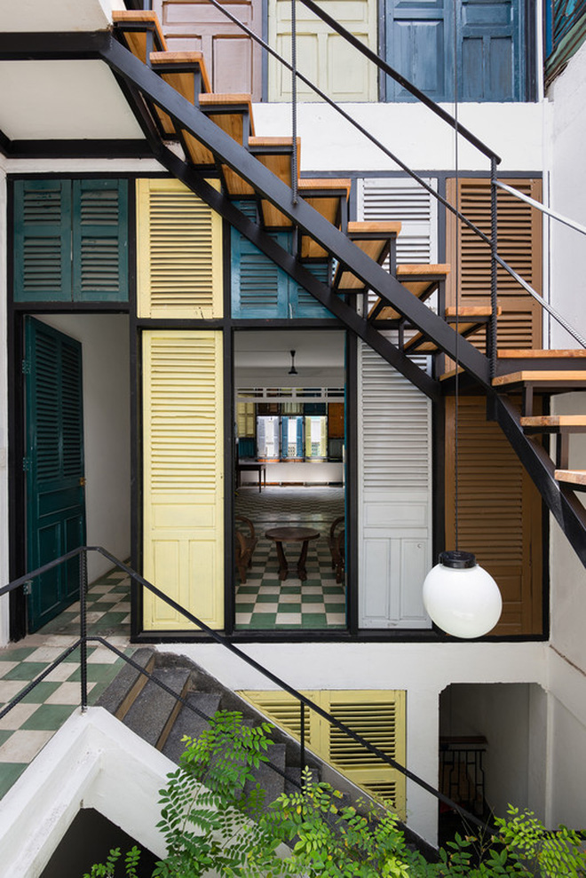 Ngôi nhà 60m2 với vô vàn ô cửa sắc màu ở Sài Gòn, bên trong chuẩn vibe vintage quá mê-14