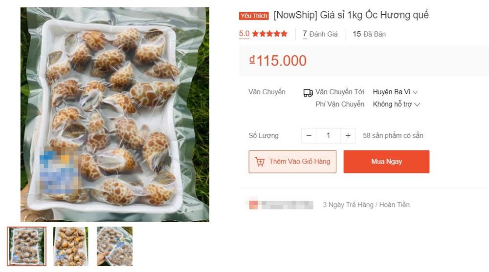 Hội ghiền ăn ốc hương đừng bỏ qua lúc này, sàn thương mại bán siêu rẻ chỉ 115 nghìn/kg-1