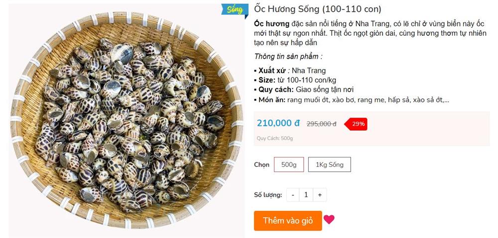 Hội ghiền ăn ốc hương đừng bỏ qua lúc này, sàn thương mại bán siêu rẻ chỉ 115 nghìn/kg-5