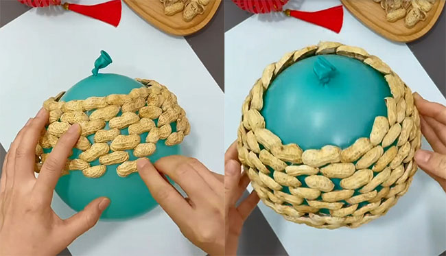 Ăn lạc xong đừng vứt vỏ đi, mẹ không cần khéo tay cũng có thể làm cho con chiếc đèn ngủ handmade phong cách retro xịn sò này-1