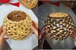 Hướng dẫn mẹ và bé cách làm trái bí ngô siêu cute”, nguyên liệu dễ tìm cho ngày Halloween của con thêm vui-11