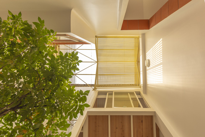 Nhà mái đôi Sài Gòn xinh ngất ngây với thiết kế lõi xanh, chỉ ngắm cũng thấy ngập tràn năng lượng tích cực-5