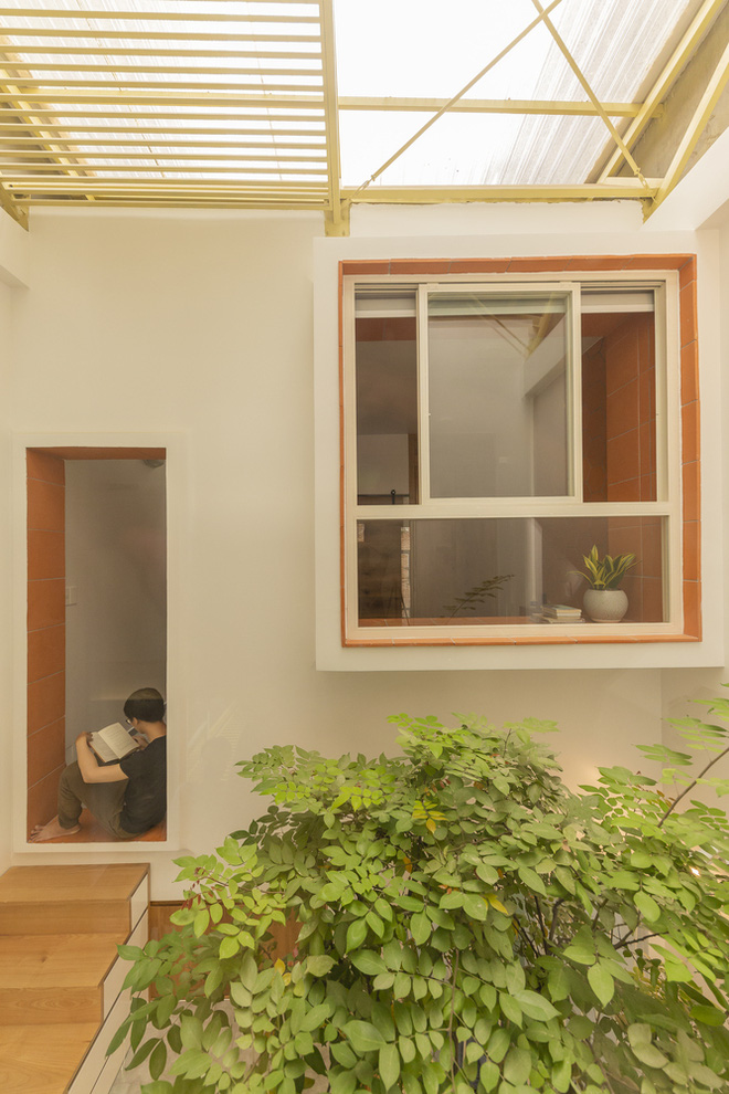 Nhà mái đôi Sài Gòn xinh ngất ngây với thiết kế lõi xanh, chỉ ngắm cũng thấy ngập tràn năng lượng tích cực-17