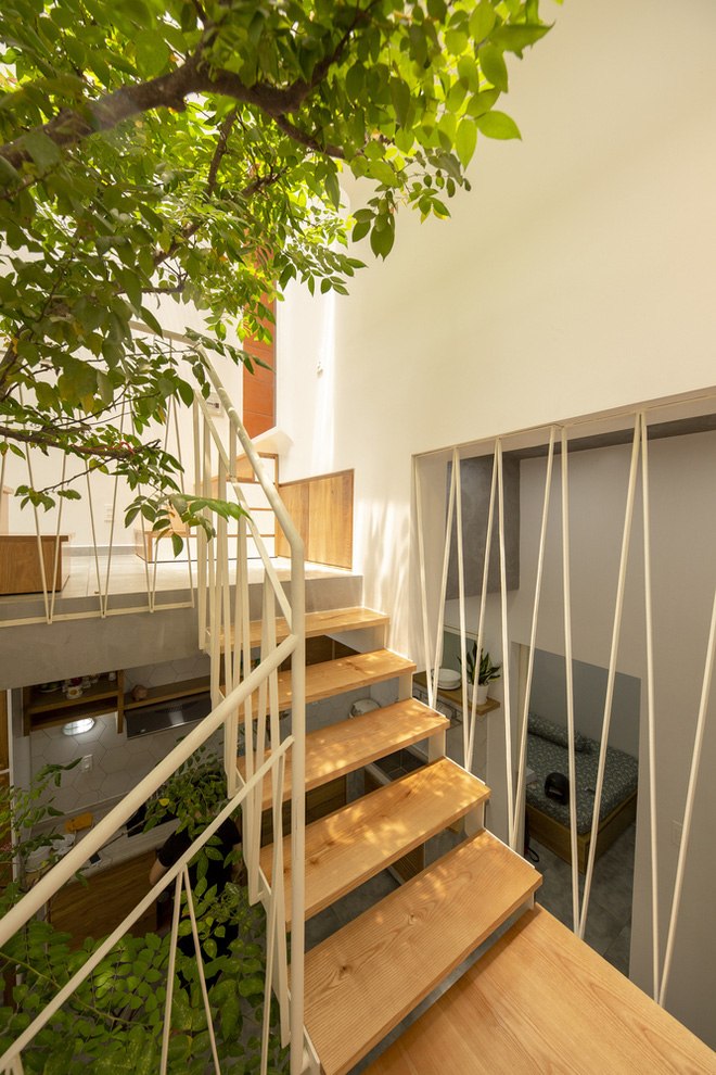 Nhà mái đôi Sài Gòn xinh ngất ngây với thiết kế lõi xanh, chỉ ngắm cũng thấy ngập tràn năng lượng tích cực-19