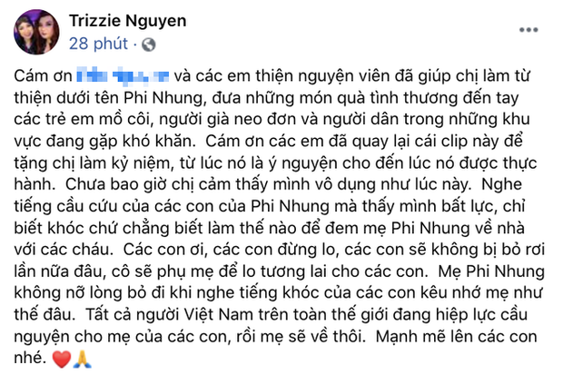 Các con Phi Nhung cầu cứu giữa lúc sức khoẻ mẹ chuyển biến xấu, vợ cũ Bằng Kiều xót xa hứa 1 điều!-1