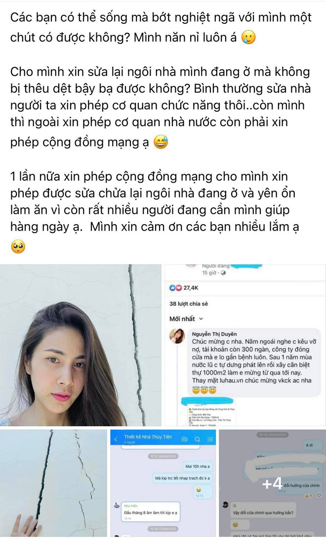 Rầm rộ đoạn tin nhắn nghi Thuỷ Tiên - Công Vinh huỷ hợp đồng xây biệt thự 1.000m2 tại Quận 7?-8