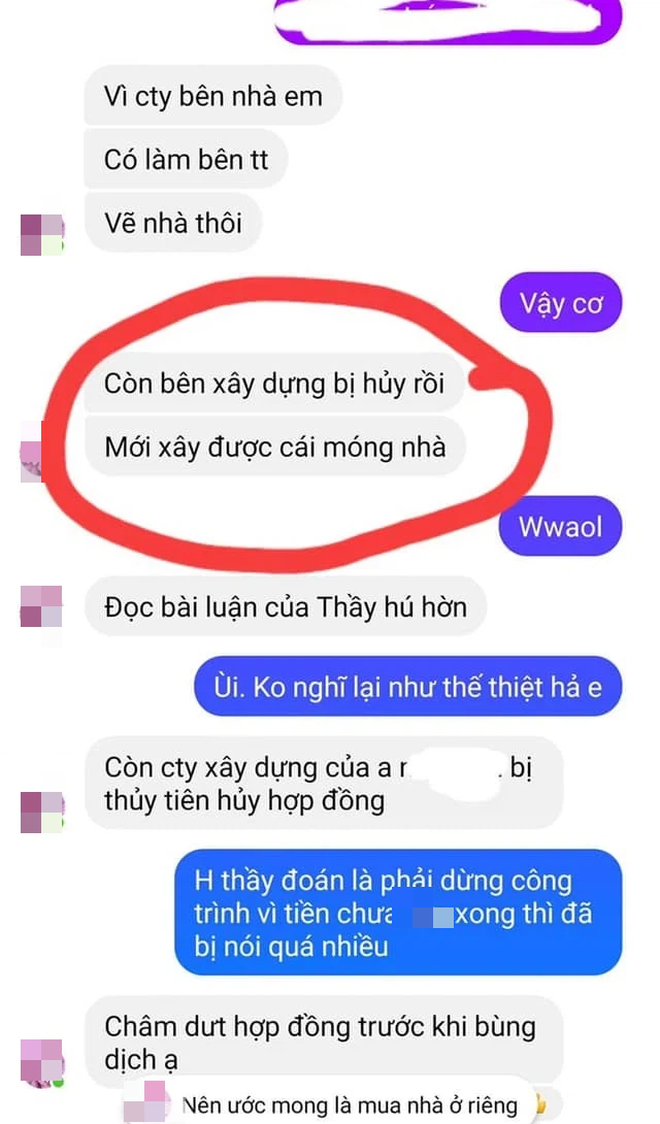 Rầm rộ đoạn tin nhắn nghi Thuỷ Tiên - Công Vinh huỷ hợp đồng xây biệt thự 1.000m2 tại Quận 7?-2