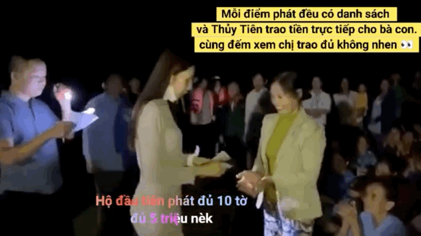 Phía Thuỷ Tiên chính thức lên tiếng làm rõ nghi vấn cắt xén 2 triệu đồng/hộ trong chuyến cứu trợ miền Trung!-6
