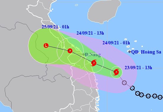 NÓNG: Áp thấp nhiệt đới gần bờ mạnh lên thành bão số 6 giật cấp 10, ảnh hưởng đất liền từ tối nay-1