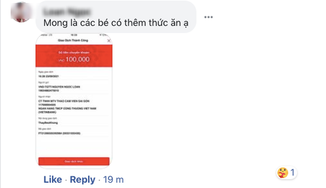 Nghệ sĩ và CĐM chuyển khoản liền tay cứu trợ bầy thú ở Thảo Cầm Viên: Mong không bé nào thiếu ăn trong mùa dịch-6