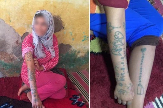 Thiếu nữ 17 tuổi bị cưỡng hiếp, tra tấn tập thể bởi 11 người đàn ông suốt 2 tháng trời, để lại những vết thương và hình xăm gây ám ảnh