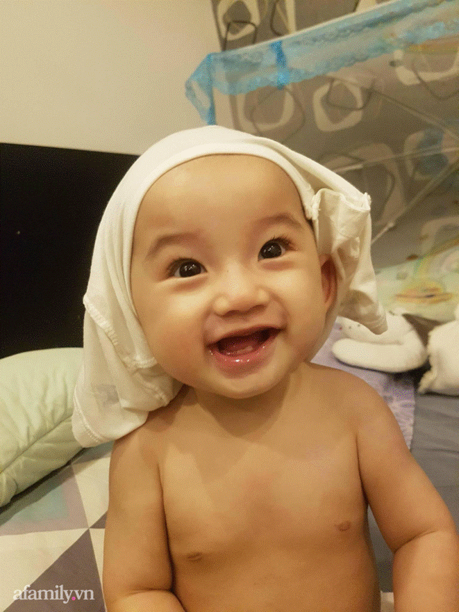 Bé trai vừa ra đời đen thùi lùi như Bao Công làm mẹ suýt ngất, 2 năm sau diện mạo khiến bao người xỉu up xỉu down-6