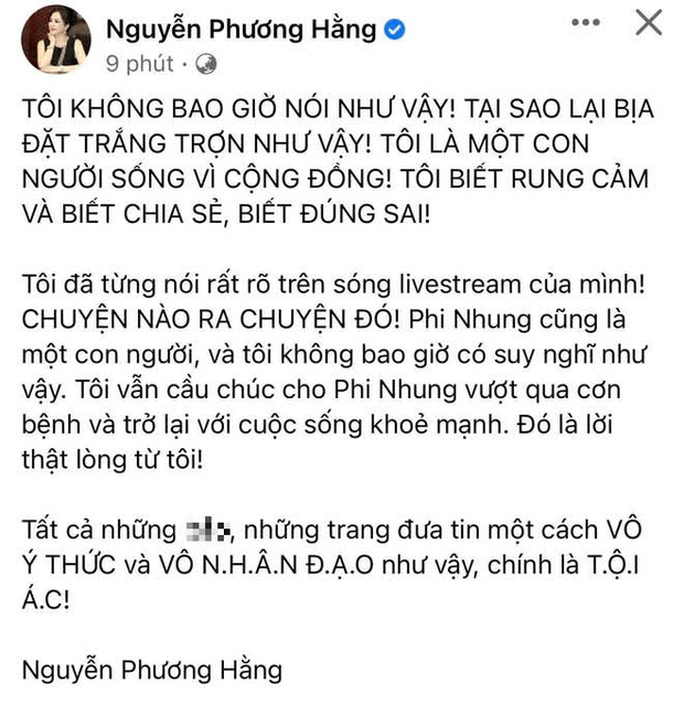 CEO Đại Nam chính thức lên tiếng làm rõ tin đồn thoá mạ, trù ẻo Phi Nhung không qua khỏi-1