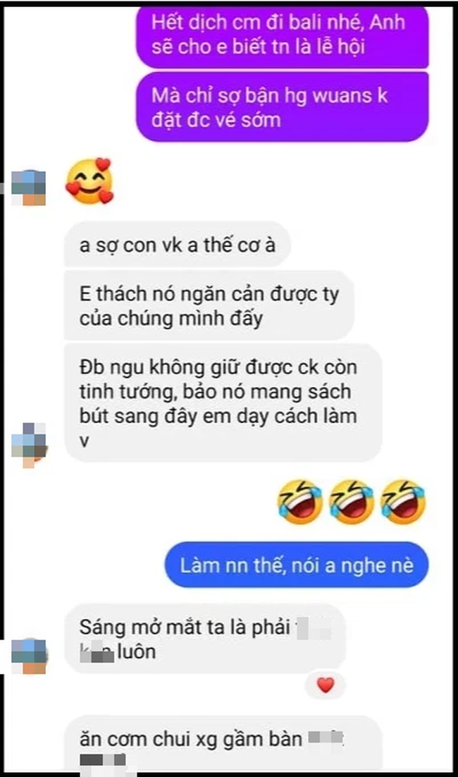 Đọc đoạn chat 18+ trong điện thoại chồng, vợ xử lý siêu ngầu sau câu thách thức của tiểu tam: Sang em dạy cách làm vợ-2