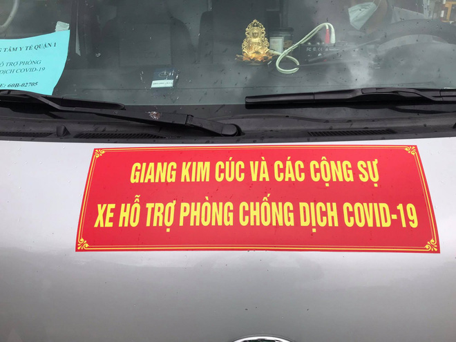 Xe cấp cứu dán chữ Giang Kim Cúc và các cộng sự chở chui 3 người còn hú còi inh ỏi, tài xế khai báo vòng vo-2