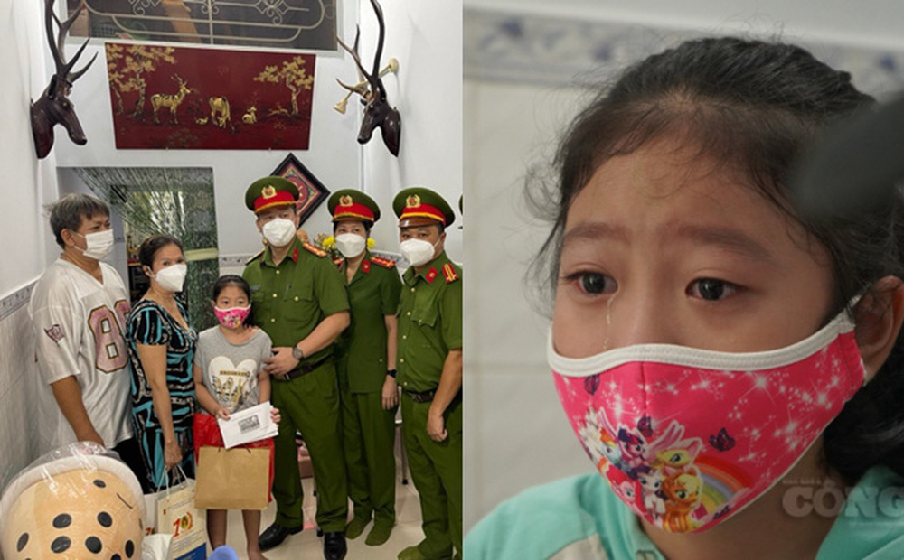 Bé gái 9 tuổi mất mẹ và bà ngoại do Covid-19: Con khóc thì mẹ sẽ vướng bận không đi được nên con xem ảnh để cố quên đi-1