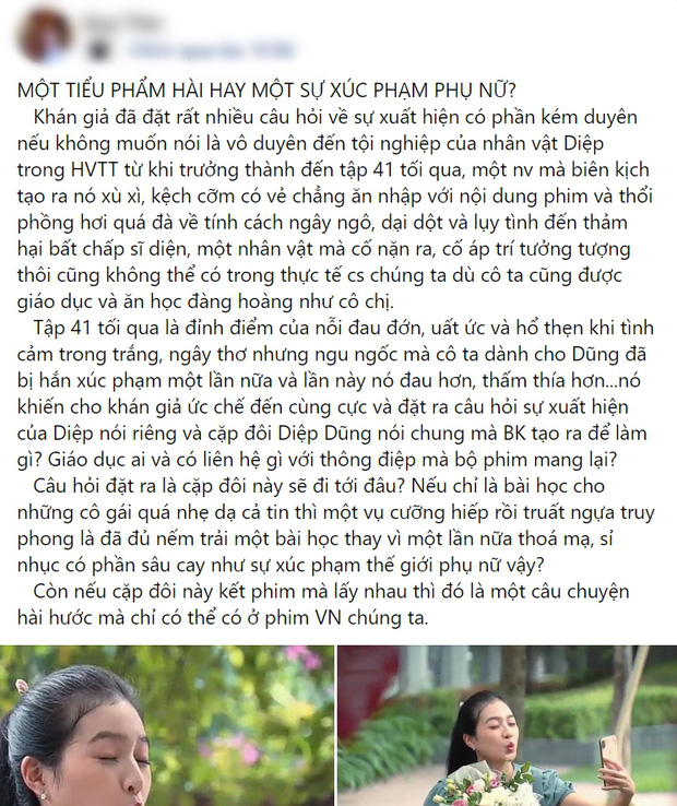 Hương Vị Tình Thân bị chê xúc phạm phụ nữ, tình tiết thế nào mà khiến khán giả nổi cơn thịnh nộ?-3