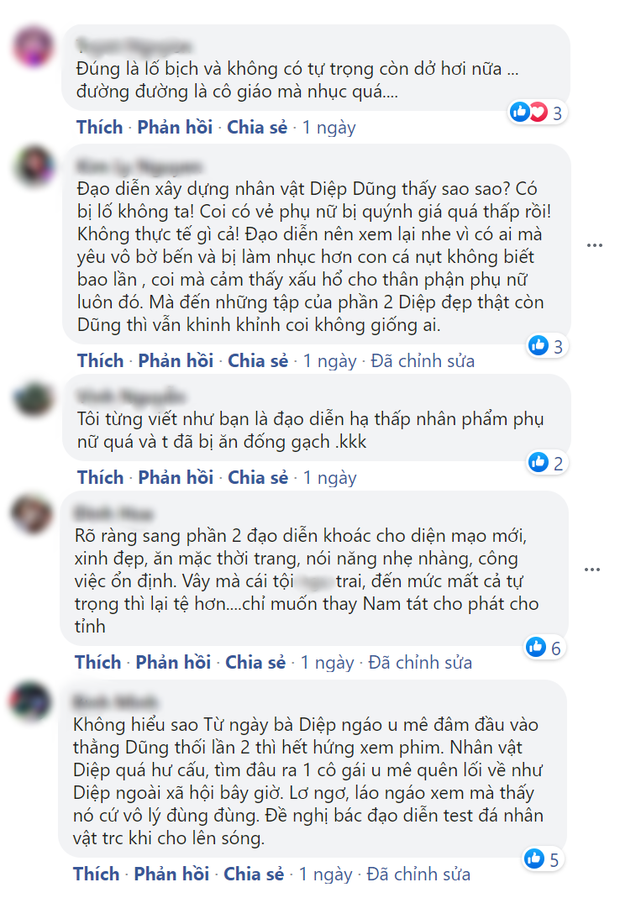 Hương Vị Tình Thân bị chê xúc phạm phụ nữ, tình tiết thế nào mà khiến khán giả nổi cơn thịnh nộ?-4