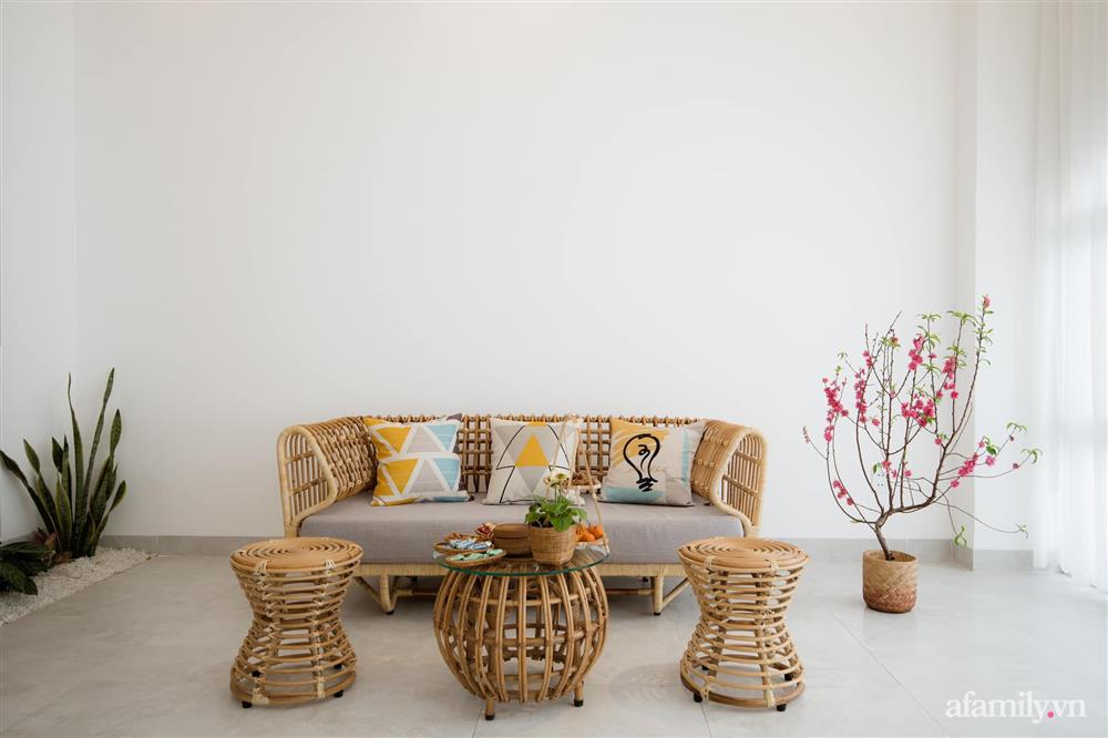 Căn nhà phố màu trắng gọn xinh ấm cúng của cặp vợ chồng trẻ Đà Nẵng có chi phí hoàn thiện 1,4 tỷ đồng-5