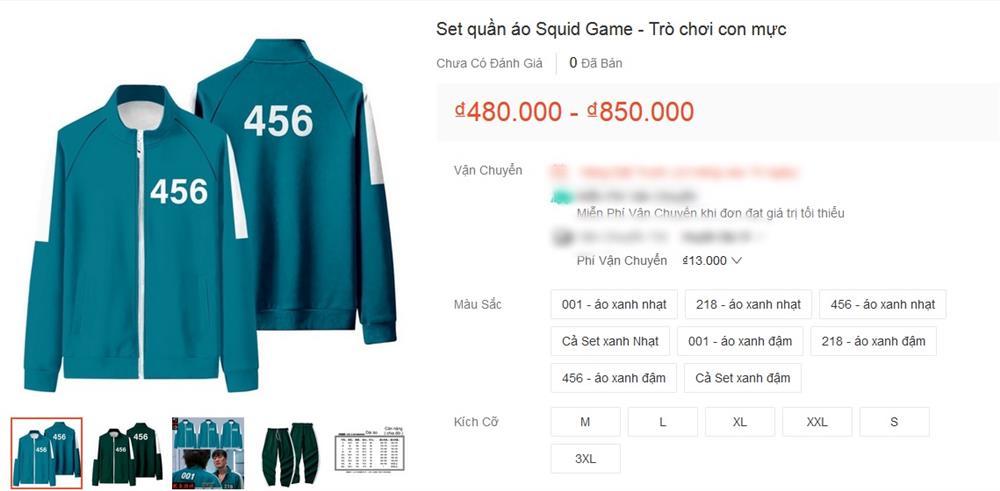 Bắt trend cực mạnh: Bộ đồ nỉ Squid Game bán đầy trên mạng giá hời-7