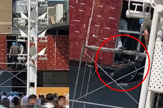 Công nhân sửa quán phát hiện thi thể trong hộp đèn quảng cáo, lời đồn đoán về cái chết của nạn nhân khiến người dân bàng hoàng