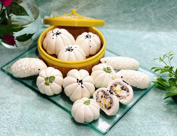 Học cách làm bánh bao nhân thịt thơm ngon, hấp dẫn, cả nhà có món ăn sáng nhanh gọn mà vẫn đầy đủ dưỡng chất-4