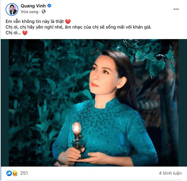 Sao Việt bàng hoàng trước tin Phi Nhung qua đời-1