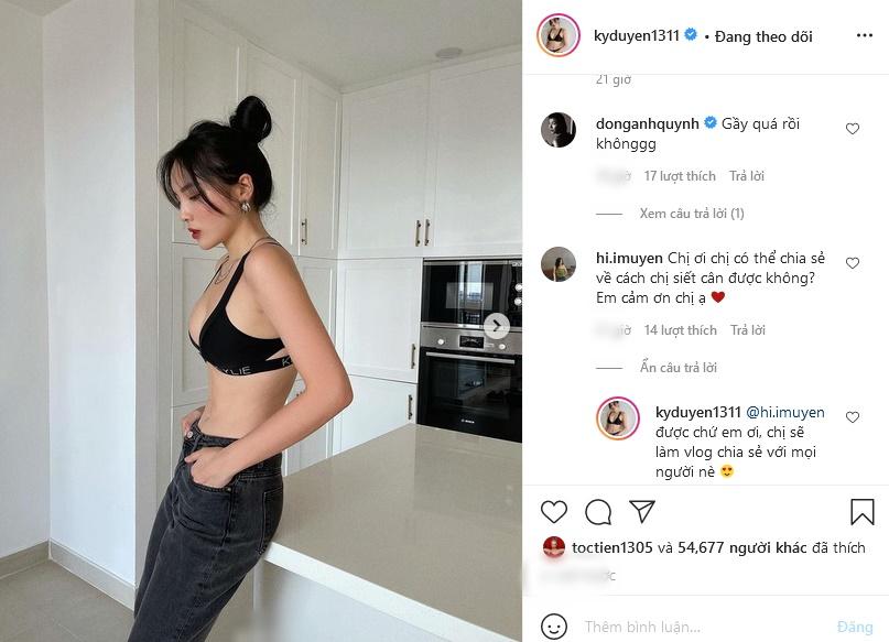 Kỳ Duyên diện mỗi áo bra thả dáng ở bếp nhìn nhức cái nách-5