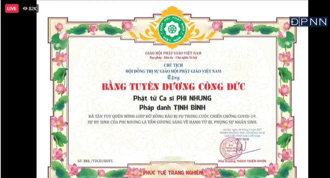 Nghẹn ngào khoảnh khắc con gái nuôi của Phi Nhung thay mẹ nhận điều này trong lễ cầu siêu, sư thầy còn chia sẻ lý do nữ ca sĩ vì sao chưa tiêm vắc xin-4