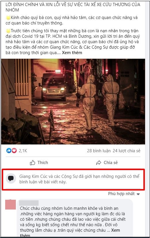 Giang Kim Cúc bao biện vụ xe chở chui 3 người định thông chốt ở Bình Dương, bỏ qua hai vấn đề gây bức xúc-2