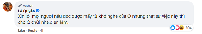 Lệ Quyên xin lỗi vì đáp trả không hiểu thì biến khi bị mỉa mai vô cảm với sự ra đi của Phi Nhung-3