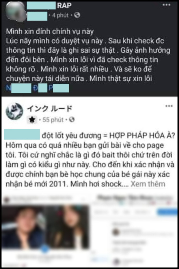 Nam rapper lên tiếng về nghi vấn yêu đương với bé gái 10 tuổi chấn động” MXH-2