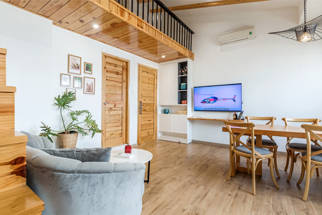 Vợ chồng trẻ chi 500 triệu cải tạo căn hộ 15 tuổi đẹp như homestay, nhìn khu bếp mới ai cũng phải thốt lên hợp lý”-3