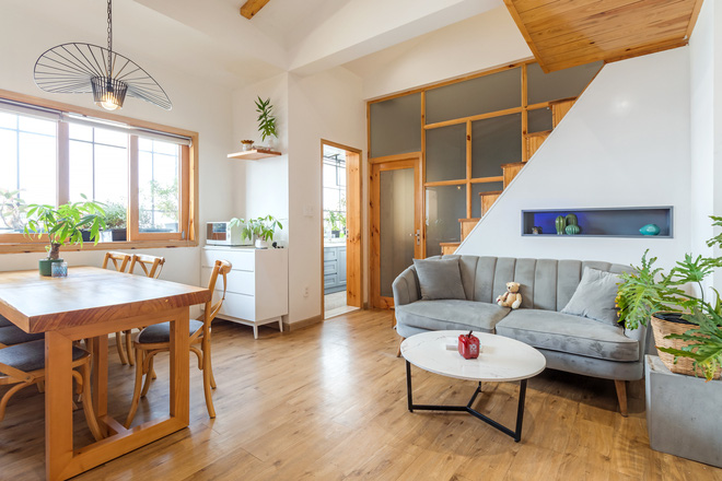 Vợ chồng trẻ chi 500 triệu cải tạo căn hộ 15 tuổi đẹp như homestay, nhìn khu bếp mới ai cũng phải thốt lên hợp lý”-4