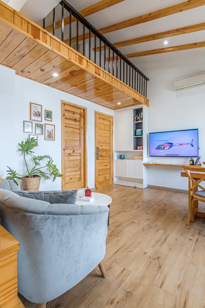 Vợ chồng trẻ chi 500 triệu cải tạo căn hộ 15 tuổi đẹp như homestay, nhìn khu bếp mới ai cũng phải thốt lên hợp lý”-5