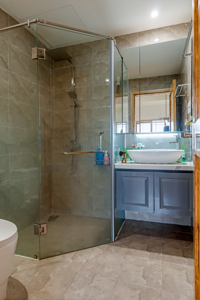 Vợ chồng trẻ chi 500 triệu cải tạo căn hộ 15 tuổi đẹp như homestay, nhìn khu bếp mới ai cũng phải thốt lên hợp lý”-12