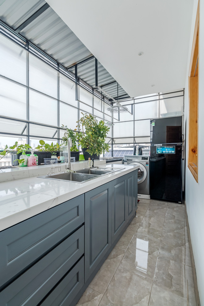 Vợ chồng trẻ chi 500 triệu cải tạo căn hộ 15 tuổi đẹp như homestay, nhìn khu bếp mới ai cũng phải thốt lên hợp lý”-8