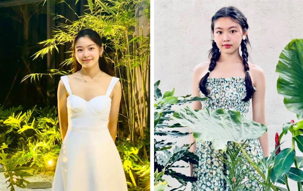 Mặc đồ bộ cũng giật spotlight cõi mạng, không ai làm lại hai ái nữ nhà MC Quyền Linh-4