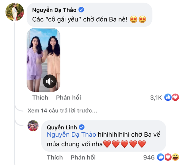 Mặc đồ bộ cũng giật spotlight cõi mạng, không ai làm lại hai ái nữ nhà MC Quyền Linh-2