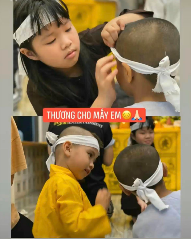 Hồ Văn Cường đeo khăn tang, lộ diện buồn bã trong tang lễ NS Phi Nhung, mẹ ruột nam ca sĩ cũng có mặt-6