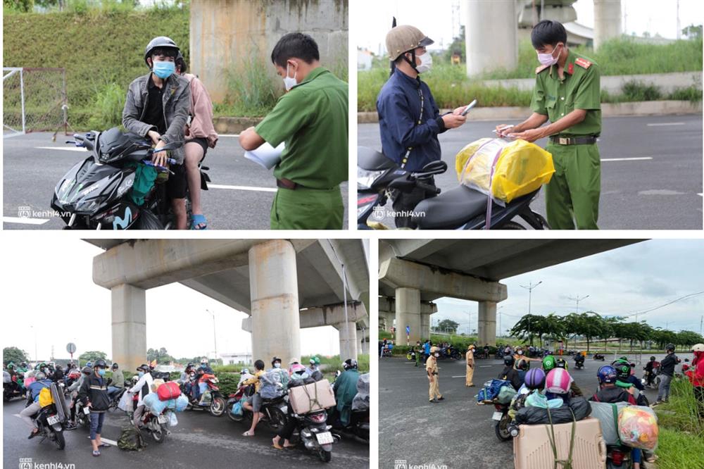 Cả trăm người ùn ùn tự ý rời TP.HCM về quê bằng xe máy: Nguyện vọng của tôi là muốn đưa tro cốt của vợ về với quê nhà”-2