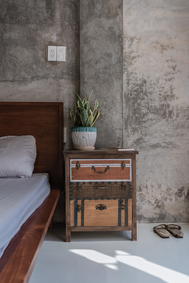 Xiêu lòng với ngôi nhà 30m2 sâu trong hẻm nhỏ Sài Gòn, mặt tiền toàn gạch gốm hút gió và ánh sáng trên cả tuyệt vời-13