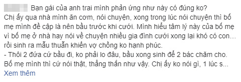 Xui con dâu tương lai mang bầu cháu trai trước cưới, mẹ chồng ngỡ ngàng nhận về loạt tuyên bố không thể đanh thép hơn-1