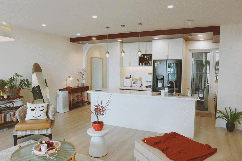 Cận cảnh căn hộ sang trọng của diễn viên Kiên Hoàng và vợ hot girl-2