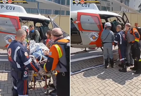 Công nhân vệ sinh ô tô đánh xe về showroom, bất cẩn khiến phương tiện lao từ tầng 2 xuống trúng hai lễ tân, để lại hiện trường kinh hoàng-2