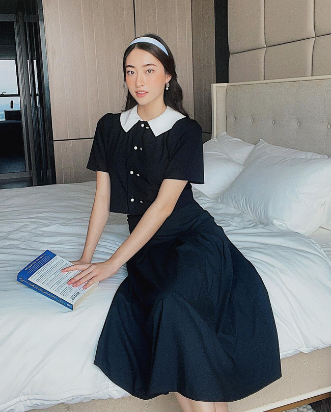 Dành cho lúc không biết mặc gì: 12 cách mix đồ đen - trắng của sao Việt giúp chị em trông sành điệu khỏi nghĩ-10